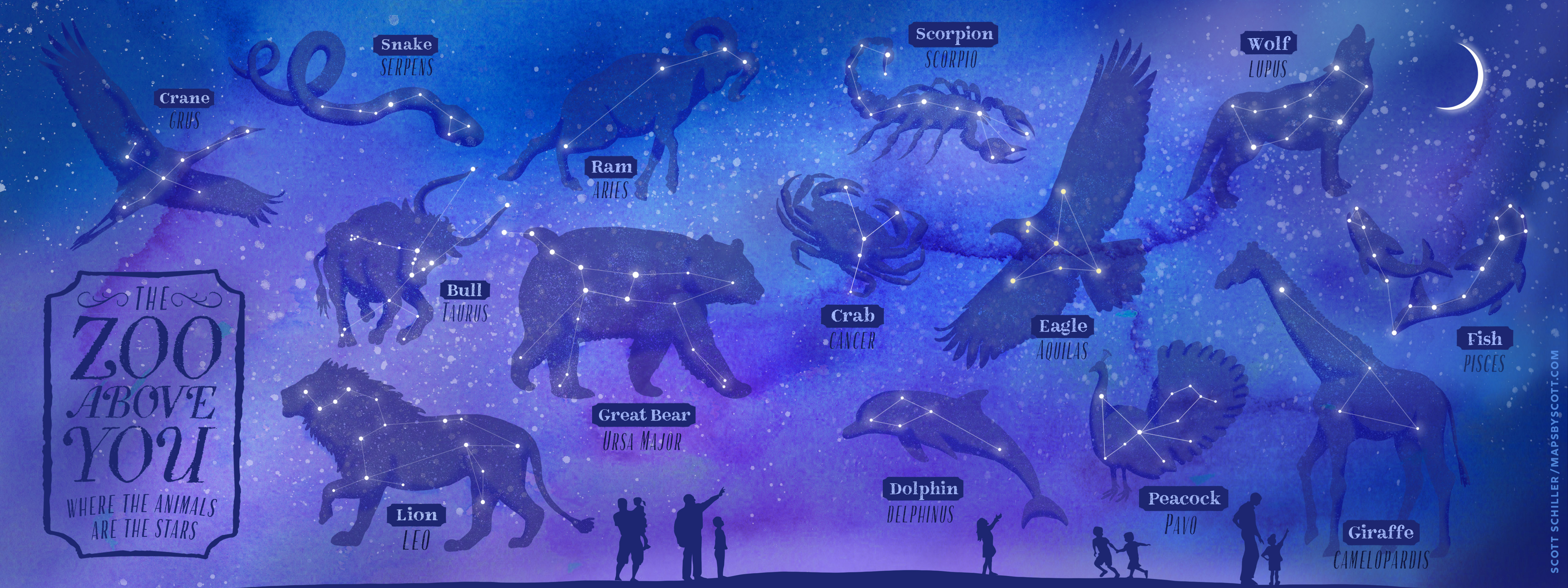 Maps By ScottAnimal Constellations Maps By Scott